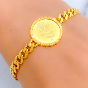 21k Coin w/ Chain Link Bracelets | 9-12g