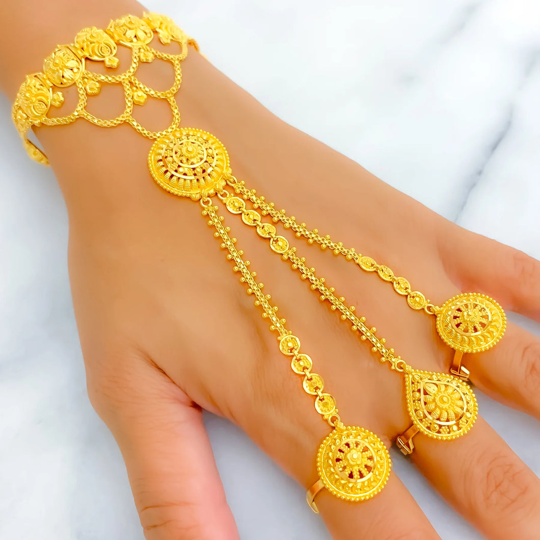 22k Indian Finger Bracelets | 15-20g