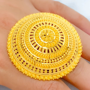 22k Indian Statment Rings - Extra Large | 15 - 20g